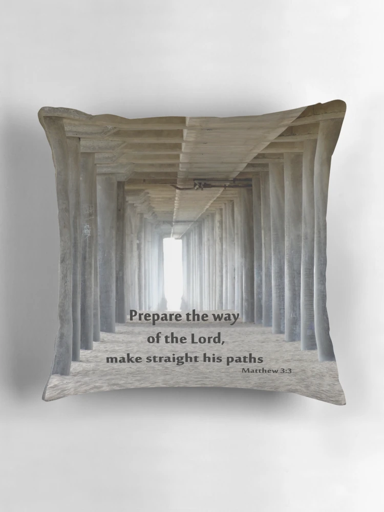 Thumbnail 3 of 4, Pillow, Straight Path designed and sold by Deborah Berry.