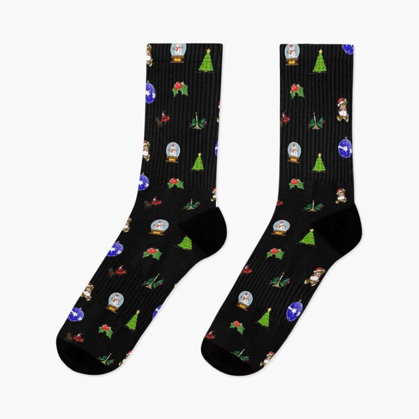 Item preview, Christmas Items Pack Fifth Collection In Black designed and sold by LuckyKermit.
