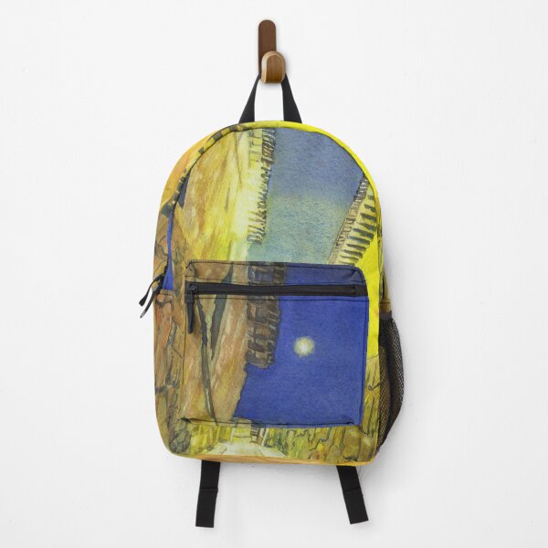 Item preview, Cusco, Peru. Cusco painting fine art yellow blue Peru designed and sold by rfoxphoto.