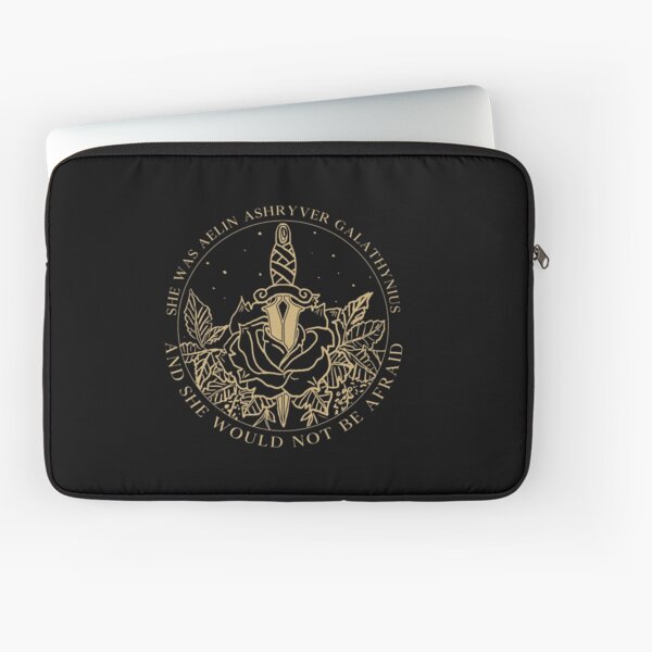Aelin Galathynius - Throne of Glass Quote Laptop Sleeve