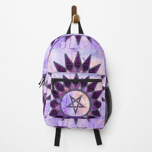Item preview, Tie Dye Deep Purple Pentagram designed and sold by MagickMama.