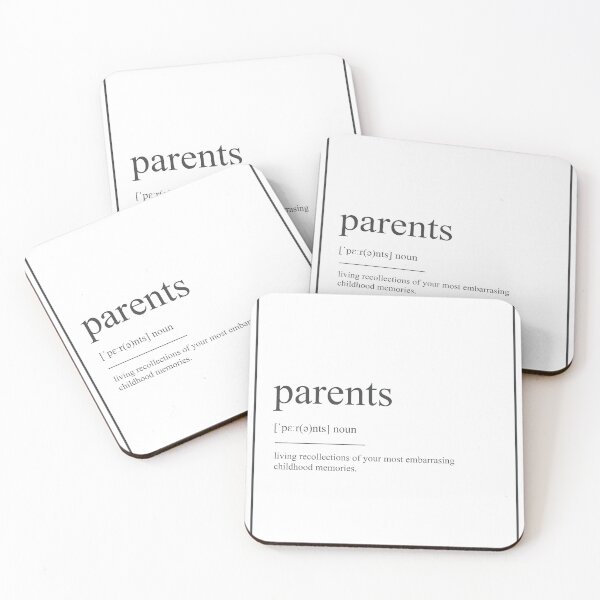 Item preview, Parents 439 Watercolor Map Yoga Quote Definition D designed and sold by vividpixelusa.