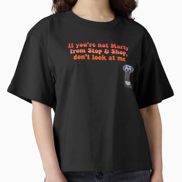 Item preview, Marty Stop & Shop Meme Text (ORANGE) designed and sold by beccaamac.