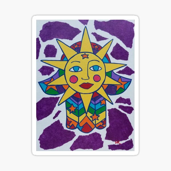Power Source Hamsa Sticker