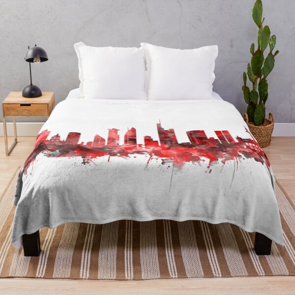 Item preview, frankfurt skyline red designed and sold by BekimART2.
