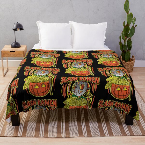 Item preview, Jason Voohees with ramen in a pumpkin bowl designed and sold by eShirtLabs.