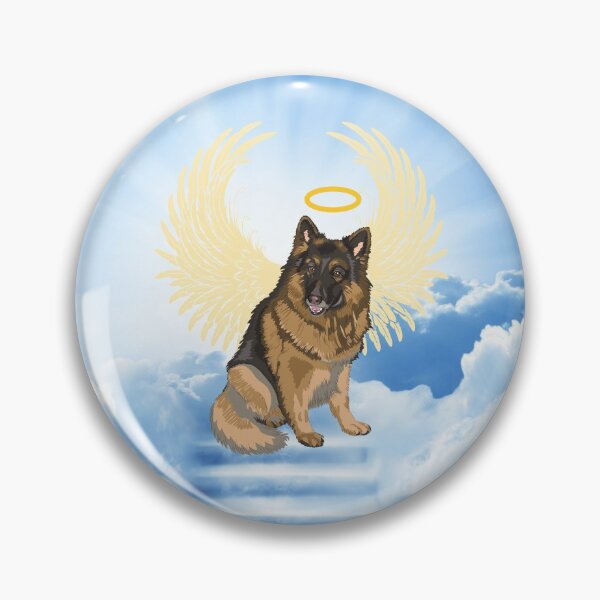 Item preview, Black German Shepherd Angel Dog | Beloved designed and sold by SerendipityNow.