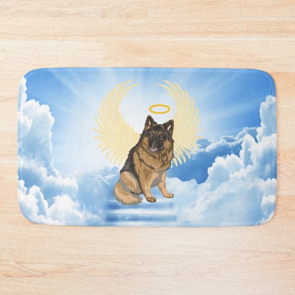 Item preview, Black German Shepherd Angel Dog | Beloved designed and sold by SerendipityNow.
