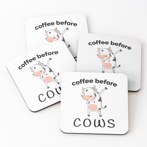 Item preview, Coffee Then Cows Coffee Before Cows Funny Farmer Sayings designed and sold by Scratches Tees.