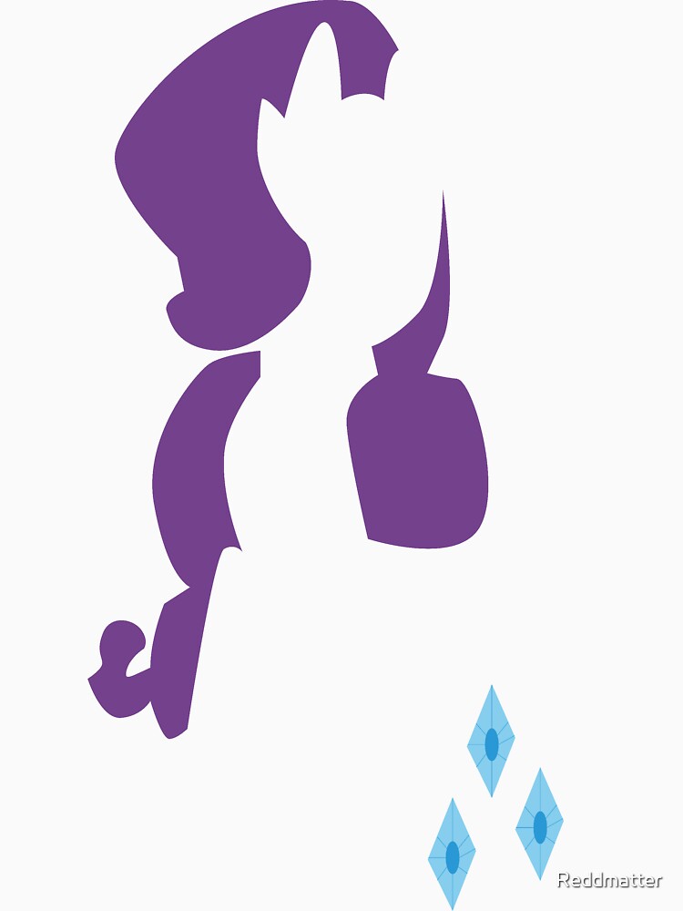 Rarity Silhouette by Reddmatter