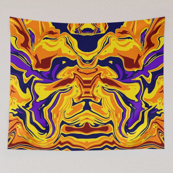 Item preview, Fluid art mixture. Abstract liquid background with mixing colors designed and sold by moustafakhalil.