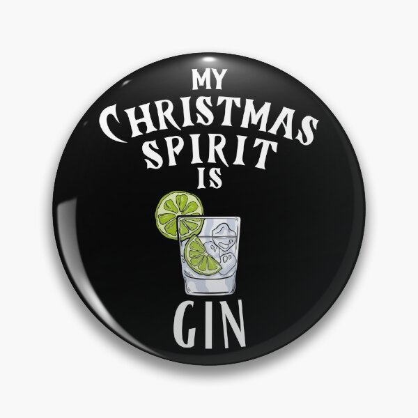 Item preview, My Christmas Spirit is Gin designed and sold by Frosty1489.