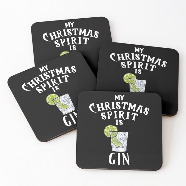 Item preview, My Christmas Spirit is Gin designed and sold by Frosty1489.