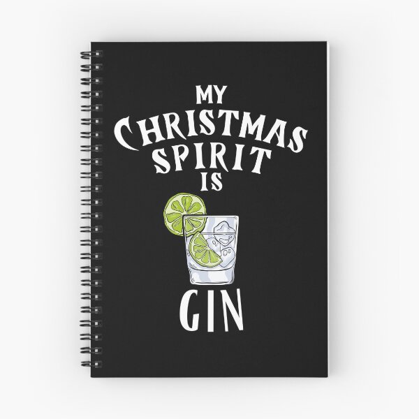 Item preview, My Christmas Spirit is Gin designed and sold by Frosty1489.