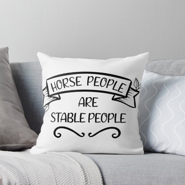 Item preview, Horse people are stable people  designed and sold by ToniaKroeger.