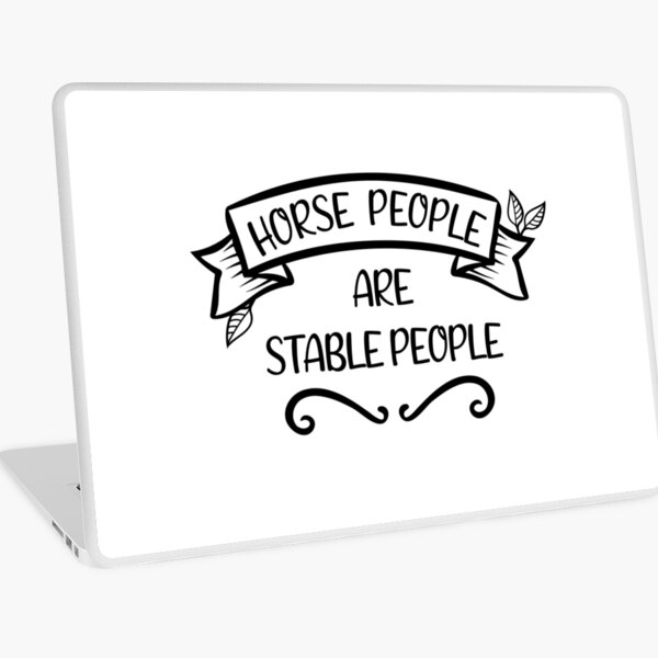 Item preview, Horse people are stable people  designed and sold by ToniaKroeger.