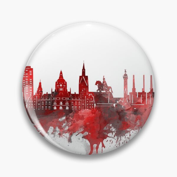 Item preview, hannover skyline red designed and sold by BekimART2.