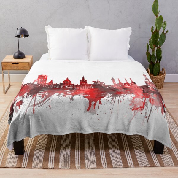 Item preview, hannover skyline red designed and sold by BekimART2.