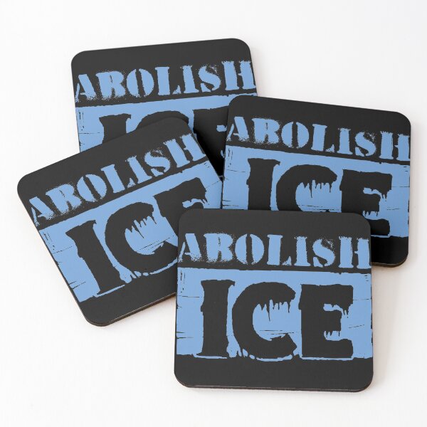 Item preview, Abolish ICE Defund Immigration La Migra Retro Logo designed and sold by CelestialHCO.