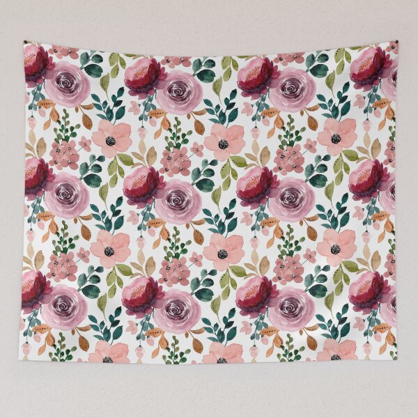 Item preview,  Seamless Pattern Floral watercolor graphic designed and sold by Openspace2020.