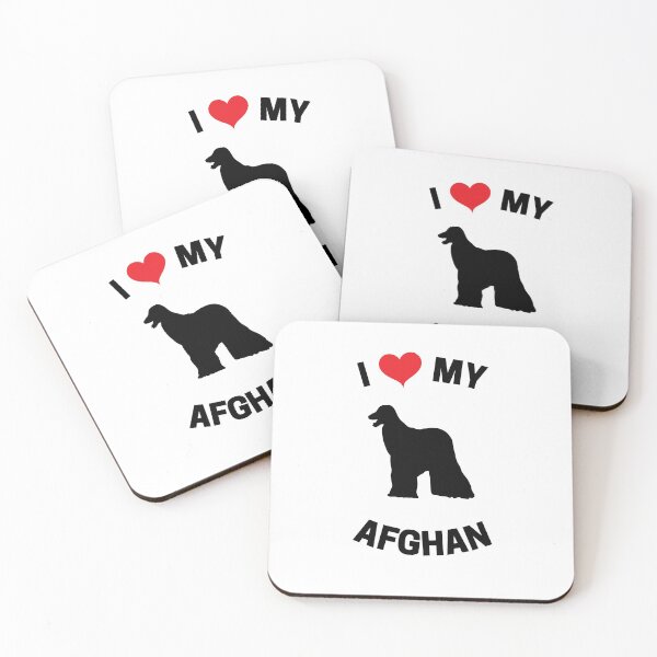 Artikelvorschau, Afghanischer Besitzer | Afghanischer Hund Ich liebe meinen Afghanen entworfen und verkauft von Presto Prints Design.