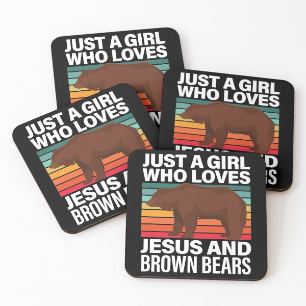 Item preview, Solo una chica que ama a Jesús y los osos pardos Grizzly designed and sold by GravitiTees.