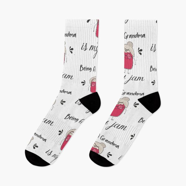 Item preview, Being A Grandma Is My Jam Funny Grandmother Quotes designed and sold by Scratches Tees.