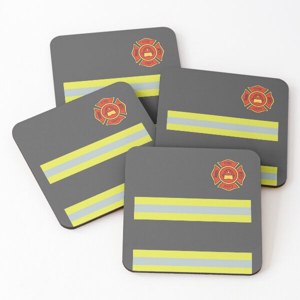 Item preview, Firefighter tshirt uniform mock designed and sold by stelsanc.