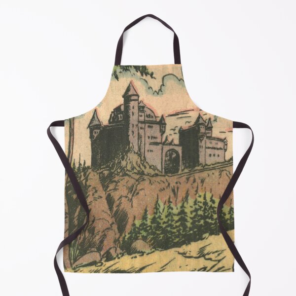 Item preview, British Castle - Vintage Retro Pop Art Anime Comic designed and sold by elevens.