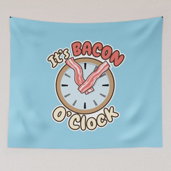 Item preview, It's Bacon O'Clock designed and sold by VivtheFish.