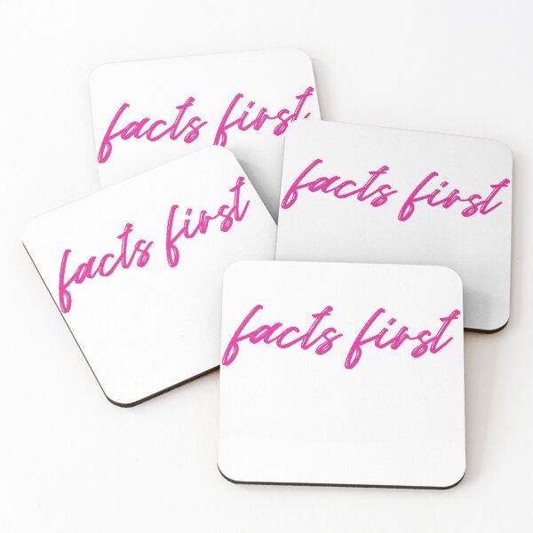 Item preview, Facts First designed and sold by PrintBrint.