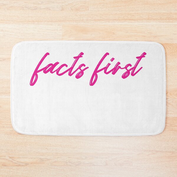 Item preview, Facts First designed and sold by PrintBrint.