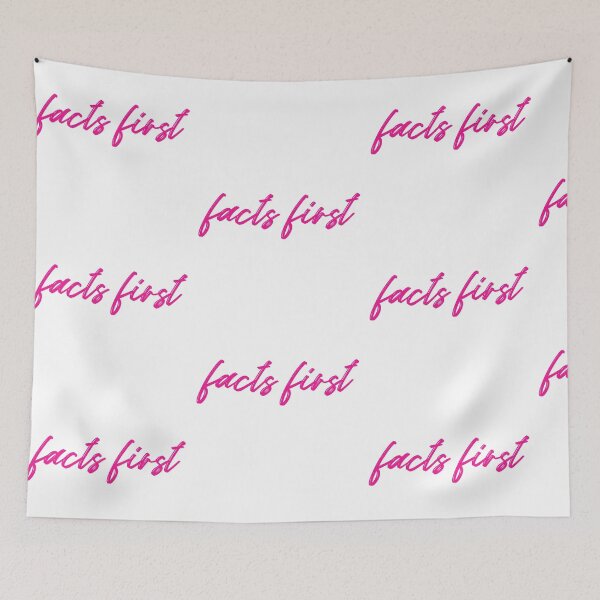 Item preview, Facts First designed and sold by PrintBrint.