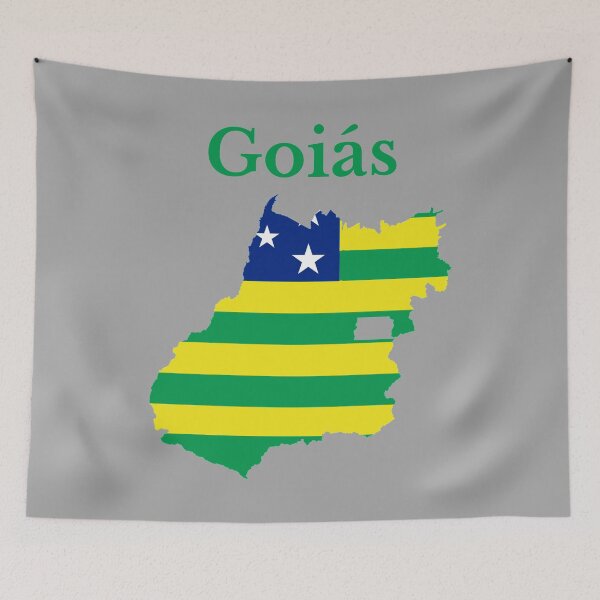 Item preview, State of Goias Map Flag, Brazil designed and sold by marosharaf.