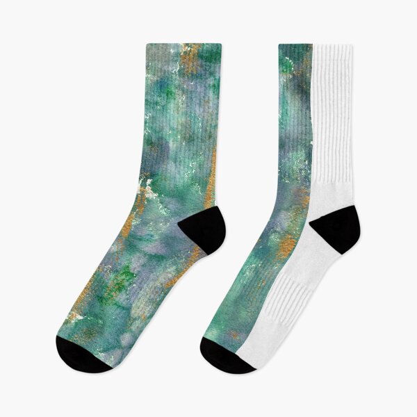 Item preview, Abstract Green and Gold designed and sold by mhailittlearts.