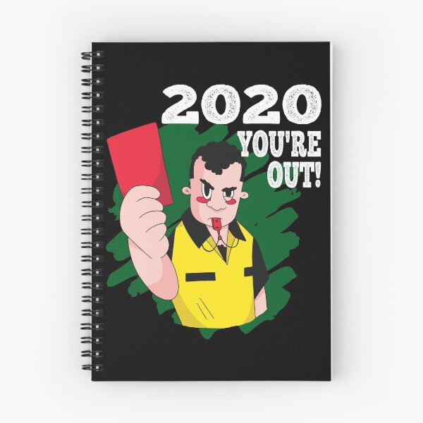 Item preview, Red Card for 2020 a Funny NYE Soccer Referee designed and sold by Frosty1489.