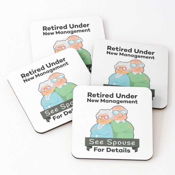 Artikelvorschau, Ruhestand unter neuer Leitung Siehe Ehepartner für Details Lustige Witze der Großeltern im Ruhestand entworfen und verkauft von Scratches Tees.