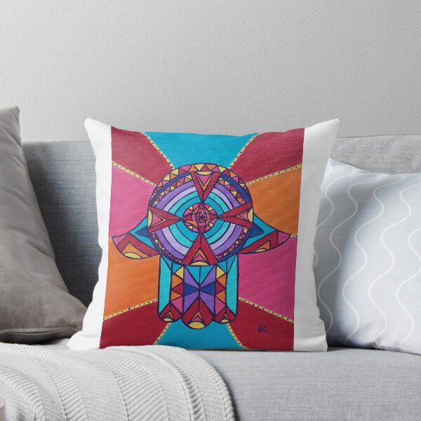 Item preview, Spirit Wheel Hamsa by Harriette Knight designed and sold by harrietteknight.
