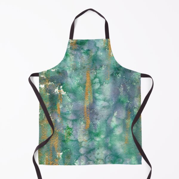 Item preview, Abstract Green and Gold designed and sold by mhailittlearts.