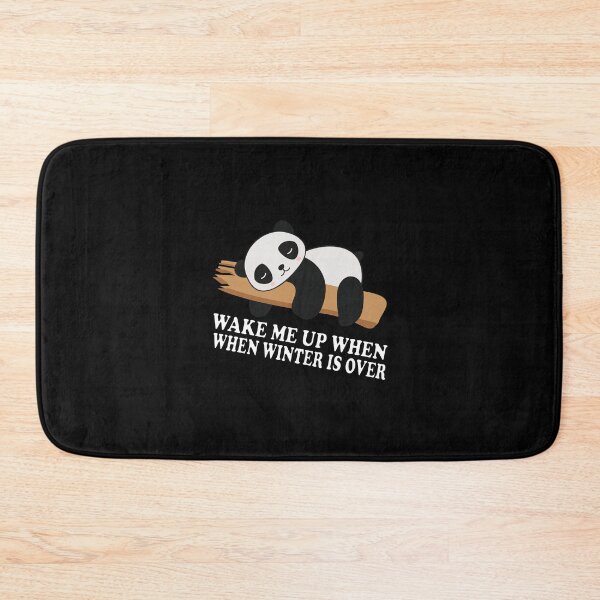 Item preview, Wake Me Up When Winter Is Over Panda Essential Classic Design designed and sold by Glike.