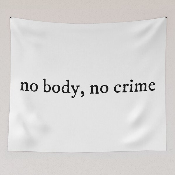 Item preview, no body no crime - Taylor Swift Evermore designed and sold by bombalurina.