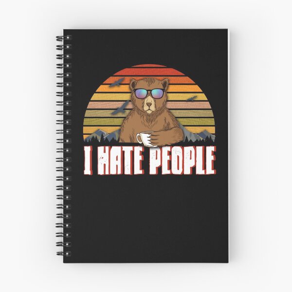 Item preview, I Hate People Cool Bear designed and sold by BLake77777.