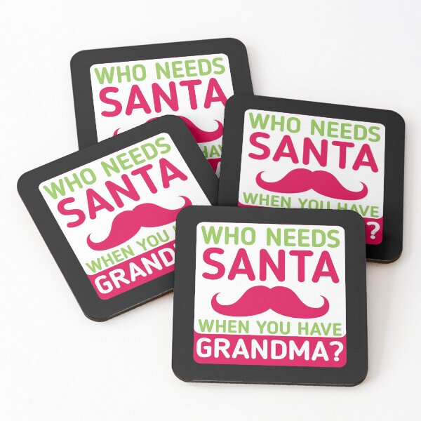 Item preview, who needs santa when you have grandma funny christmas gift  designed and sold by markosss.