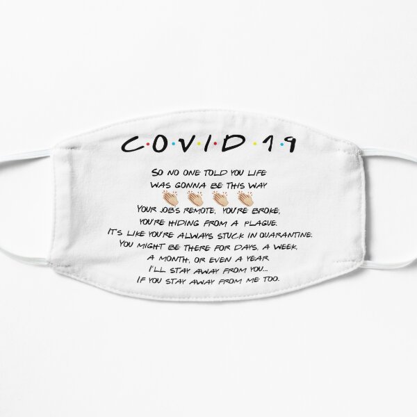 Friends Theme Song Parody - Coronavirus Edition Masque sans plis