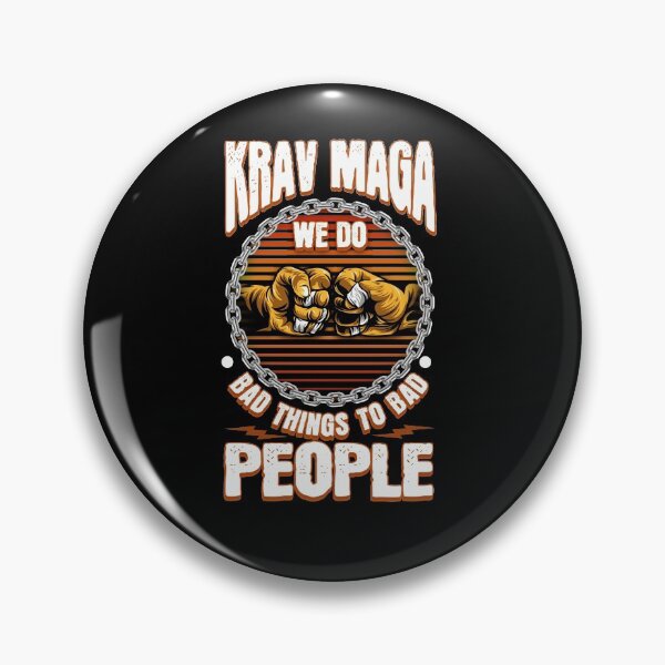 Item preview, Krav Maga We Do Bad Things To Bad People designed and sold by BLake77777.