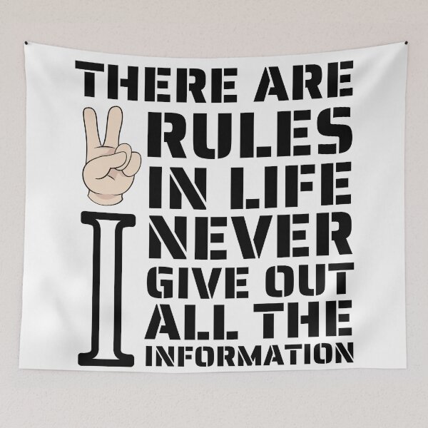 Item preview, There Are Two Rules In Life designed and sold by BahiaStyle.