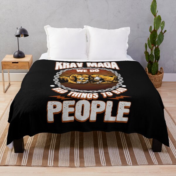 Item preview, Krav Maga We Do Bad Things To Bad People designed and sold by BLake77777.