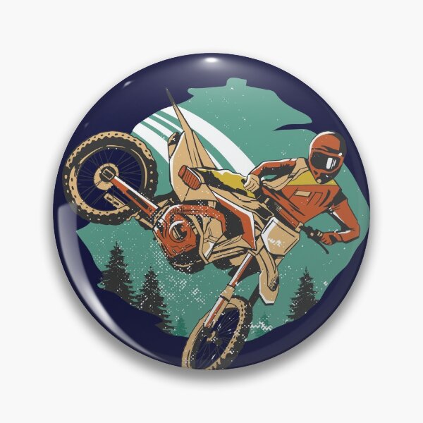 Item preview, Cool dirt bike retro design with stressed effect | dirt bike stuff designed and sold by BatholomewMat.