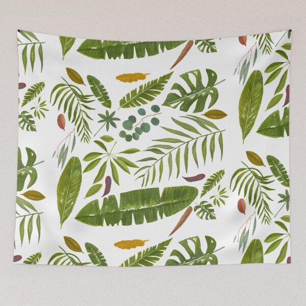 Item preview, Tropical Leaves Watercolour designed and sold by killies.