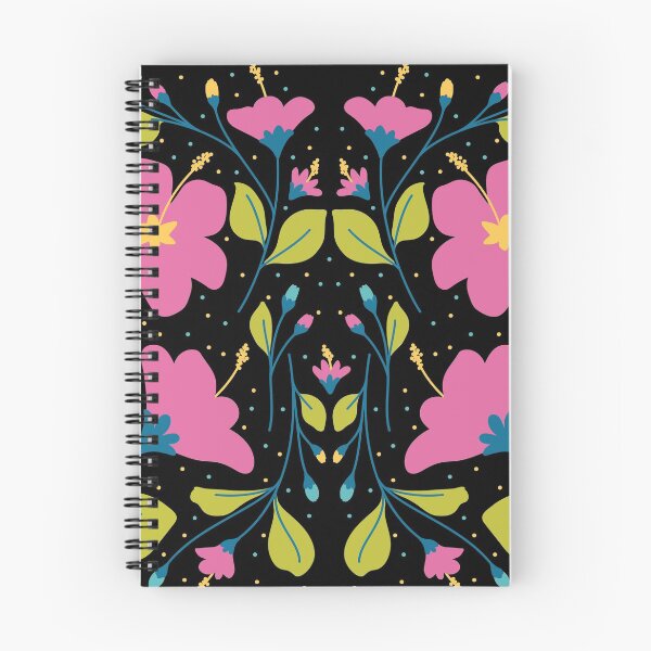 Item preview, Bright Pink Flowers, Floral and Vine Pattern designed and sold by QuinnEmory.